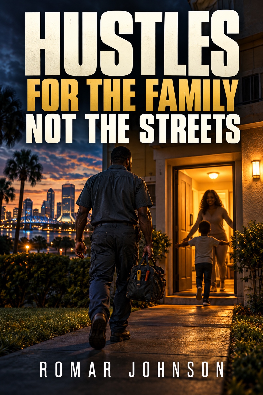 Hustles for the Family Not the Streets cover, Romar Johnson